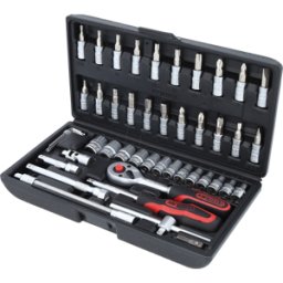 KS TOOLS GMBH KS 917.0648 - Juego de llaves de vaso de 1/4", 48 piezas