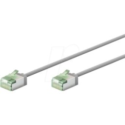 GOOBAY 74348 - Cable de interconexiones Cat.8,1 U/FTP super slim 3,0 m gris