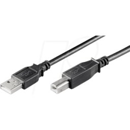GOOBAY 68901 - Cable USB 2.0 Hi-Speed, conector macho A > conector macho B, 3,0