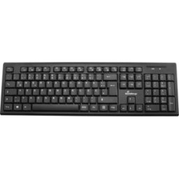 MEDIARANGE MR OS111 - Teclado inalámbrico, USB, negro