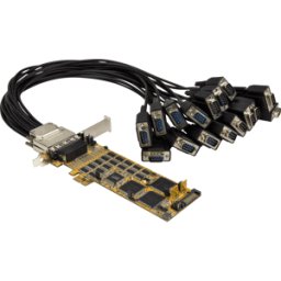 STARTECH.COM ST PEX16S550LP - 16 puertos RS232, serie, tarjeta PCI, perfil bajo