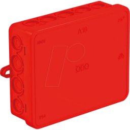 OBO BETTERMANN OBO 2000418 - Caja de conexiones de cable A 18, rojo