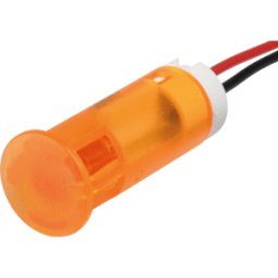 APEM APM QS103 O24 - Lámpara de señalización LED, naranja, 24 V,