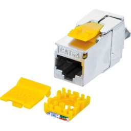 WIREWIN WKS JC6ASTPSLISO - Conector KEYSTONE RJ45 > LSA Cat.6a, SLIM