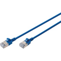 DIGITUS DIGI 1632A020SB - Cable de interconexión Cat.6a F-FTP Slim, 2 m, azul