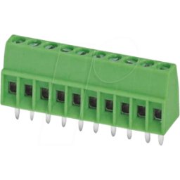 PHOENIX-CONTACT PHC 1725672 - Terminal de placa de circuito impreso, 4 pines, RM 2,54 mm