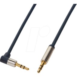 LOGILINK CA11150 - Cable de audio, conector jack de 3 clavijas de 3,5 mm en conecto