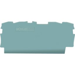 WAGO 2000-1491 - Placa de terminación e intermedia para WAGO 2000