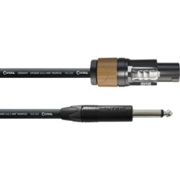 CPL 10 LP 25 - CORDIAL 1x altavoz de 2 polos, 1x jack mono de 6,3 mm, 10.00m..