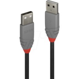 LINDY 36695 - Cable USB 2.0, conector a, 5,0 m