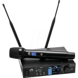 OMNI 13063600 - OMNITRONIC UHF 601 Sistema de micrófono inalámbrico de 1 canal