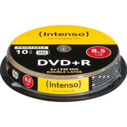 DVD+R8,5 INT10P - Intenso DVD+R 8,5GB, 10, DoubleLayer, Print