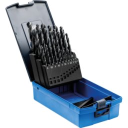 PFERD TOOLS PFERD 25203702 - Juego de taladros espirales HSSG, ACERO, DIN 338, 25 piezas