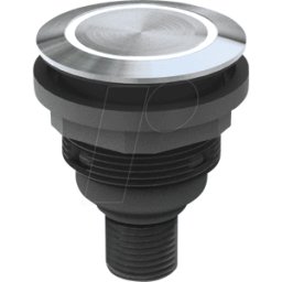 SCHLEGEL SVATLRWI0043C005 - Pulsador - 1 S, "I", acero inoxidable, anillo led blanco