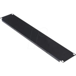 ROLINE 26210094 - Placa ciega de 19", 2U, negra