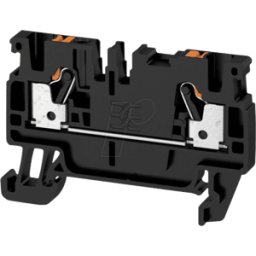 WEIDMÜLLER A2C 2.5 BK - Borne de paso Klippon® Connect, serie a negro