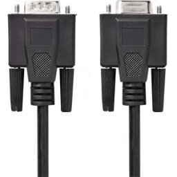 NEDIS N CCGP59100BK30 - Cable, conector VGA > conector VGA, 3 m, negro