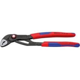 KNIPEX KN 87 22 250 - Alicate de pico de loro, cobra® QuickSet, 250 mm, cabeza pulida
