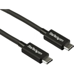 STARTECH.COM ST TBLT34MM80CM - Cable Thunderbolt 3, USB Type-C, 40 Gbps 0,8 m..