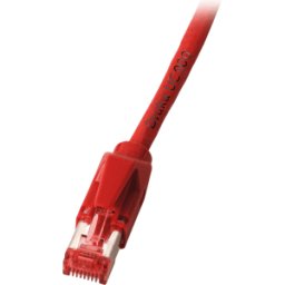 EFB-ELEKTRONIK PATCH-600 1 RT - Cable de interconexiones Cat.6a, S/FTP, 1m, rojo