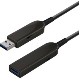 MAXTRACK MATR C 506-3 ML - Cable de fibra óptica USB 3.1, toma USB-A a USB-A, 3 m