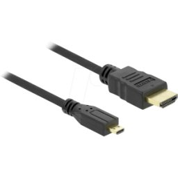 DELOCK 82661 - Cable HDMI de alta velocidad con Ethernet A/D enchufe/enchufe 1