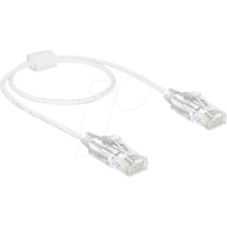 DELOCK 83780 - Cable RJ45 Cat.6 UTP slim 0,5 m