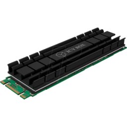 ICYBOX ICY IB-M2HS-701 - Disipador térmico para M.2 SSD 2280, aluminio, 5 mm