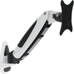 ERGOLEBEN ERGOL EL0005 - Soporte para monitor, 1 pantalla, montaje en mesa, blanco, 8 kg