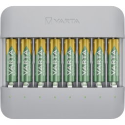 VARTA VAR ECO MULT AA - Aparato de carga de mesa, NiMH, LED, indicador, incl. 8 bater&ia