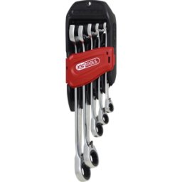 KS TOOLS GMBH KS 503.5905 - Juego de llaves combinadas, función de carraca de boca, 5