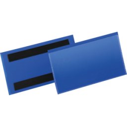 DURABLE 174207 - Bolsa de etiquetas, magnética, 150x67mm, azul, 50 piezas
