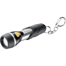 VARTA VAR LED DL KEY - Linterna LED Day Light, 12 lm, plateado/gris, cinta para llaves