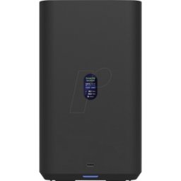 UBIQUITI UBI UNAS2B - Servidor NAS UniFi, sobremesa, sin discos duros, negro