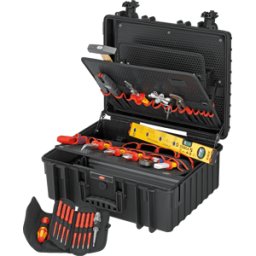 KNIPEX KN 00 21 36 - Juego de herramientas, maletín de herramientas, eléctrico