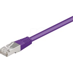 FREI PATCHKABEL 1,5VT - Cable Cat.5e de 1,5 m, violeta, cable de red RJ45
