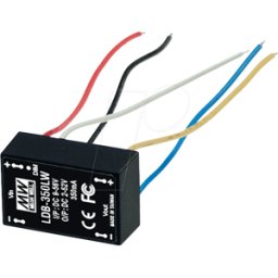 MEAN WELL LDB-300LW - Transformador LED, 2 - 40 V CC, 300 mA, atenuación de PWM