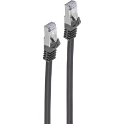 SHIVERPEAKS SHVP BS08-39485 - Cable de interconexiones, cable bruto Cat.7, S/FTP, negro, 30,0m