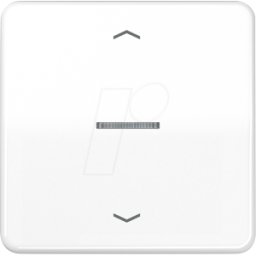 JUNG JG BTCD17101PWW - Pulsador Bluetooth, simple, blanco alpino, símbolos de fl