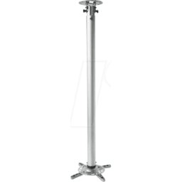TECHLY ICA-PM-104XL - Soporte de techo para proyector, 110-197 cm, plateado