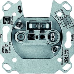 BUSCH-JAEGER EL BJ ANT2 - Inserto de antena empotrado, doble BK, con puntadas