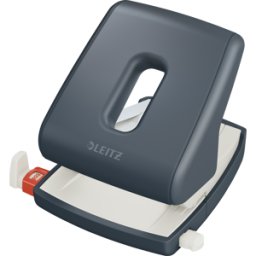 LEITZ 50040089 - Sacador de oficina, hasta 30 hojas, acogedor, gris