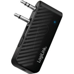 LOGILINK BT0061 - Transmisor de audio para aviones Bluetooth 5.1