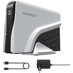 GG 18093 - Unidad de disco duro de GRAUGEAR Gaming, 8 TB, USB 3.1