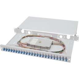 DIGITUS DIGI DN-96332-9 - Caja de empalme de fibra óptica, equipada, LC, OS2