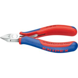 KNIPEX KN 77 32 115 - Alicate de corte diagonal para electrónica, 115 mm, pulid