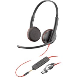 HEWLETT PACKARD HP 8X229AA - AURICULARES, BLACKWIRE 3225 USB-C +3.5MM +USB-C/A