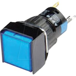 BARTHELME BARTH 58520111 - Señal LED. Quadr 18x18 rojo 12V IP40