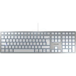 CHERRY JK-1610GB - Teclado, Mac, cable, slim, diseño: GB