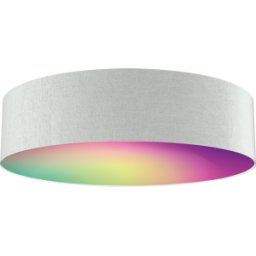 MLI 404120 - Smart Light, tint, plafón Malea, gris, 40 cm, RGBW